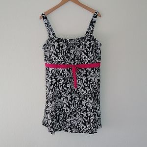 A Shore Fit Bathing Suit Tank Top Size 25W